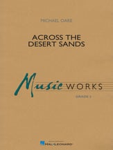 Across the Desert Sands Concert Band sheet music cover